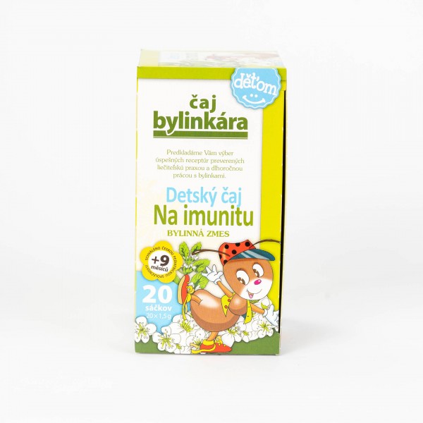 ČAJ BYLINKÁRA - Detský čaj na imunitu, 20x1,5g
