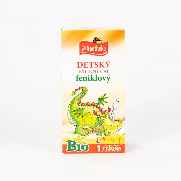 Detský bylinný čaj feniklový, Bio 20x1,5 g