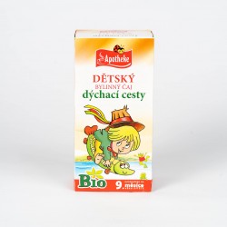 APOTHEKE - Detský bylinný čaj dýchacie cesty BIO, 20x1,5g od 9 mesiaca