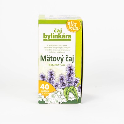 ČAJ BYLINKÁRA - Mätový čaj, 40x1,6g