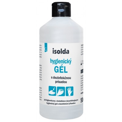 ISOLDA - hygienický gél s dezinfekčnou prísadou, 500 ml