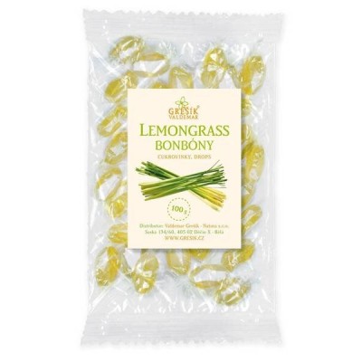 GREŠÍK Lemongrass 100g cukríky
