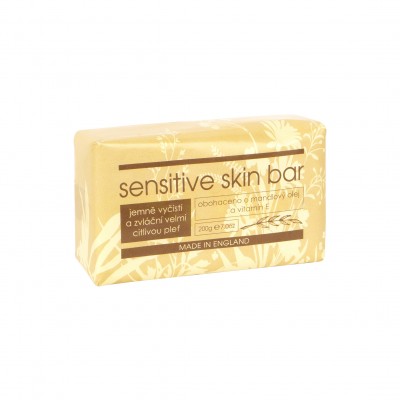 Sensitive skin bar - mydlo citlivá pokožka, 200g